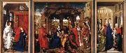 WEYDEN, Rogier van der St Columba Altarpiece France oil painting artist